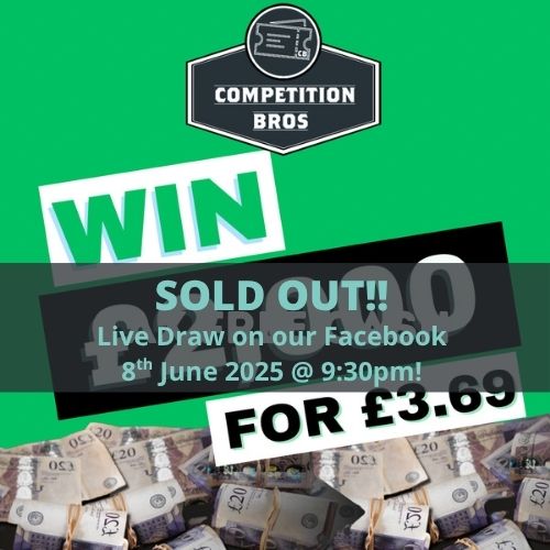 £2,000 Cash - Tax Free Cash - 08/06/25