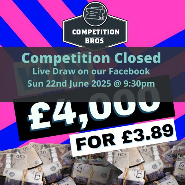 £4,000 Cash - 22nd June 2025