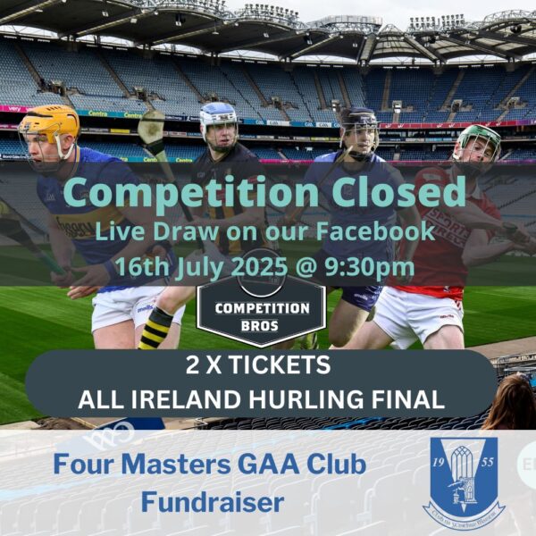 Win 2 x Tickets to the All Ireland Hurling Final