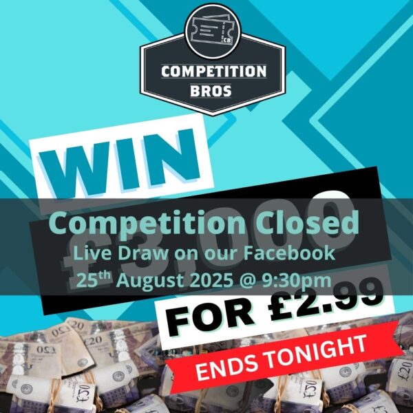 £3,000 Cash - Bank Holiday Banker 25th Aug 2025