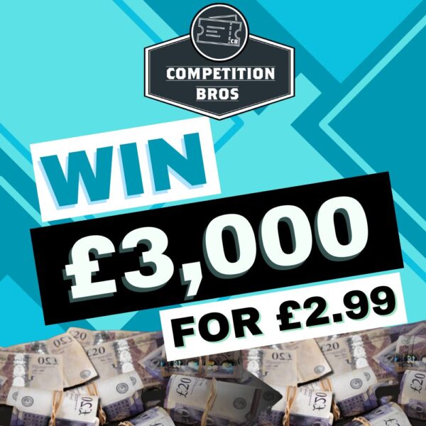 £3,000 Cash - Bank Holiday Banker 25th Aug 2025
